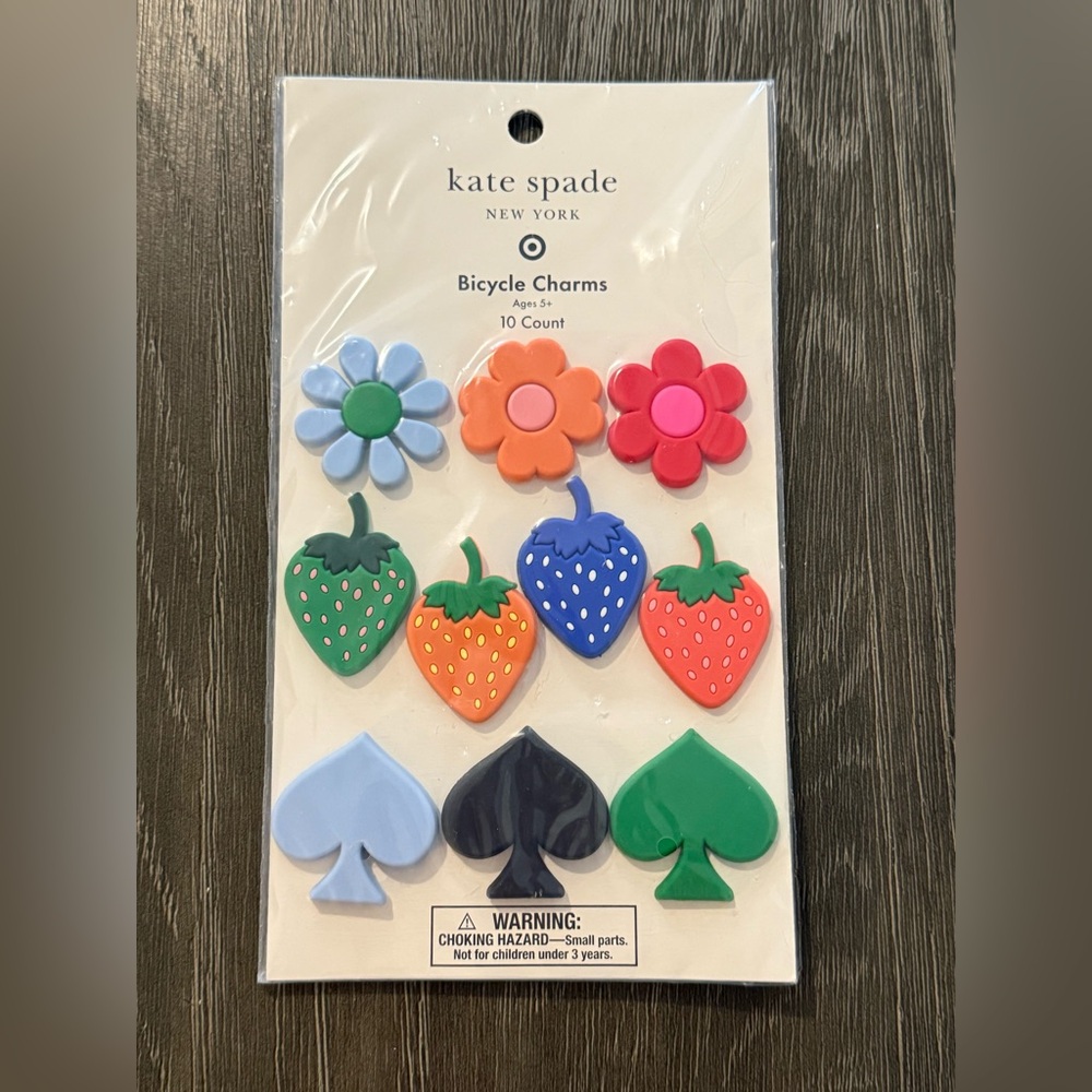 Kate Spade New York x Target Bicycle Spoke Charms Set of 10 NEW Discontinue Item